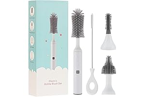 Electric Baby Bottle Brush Set