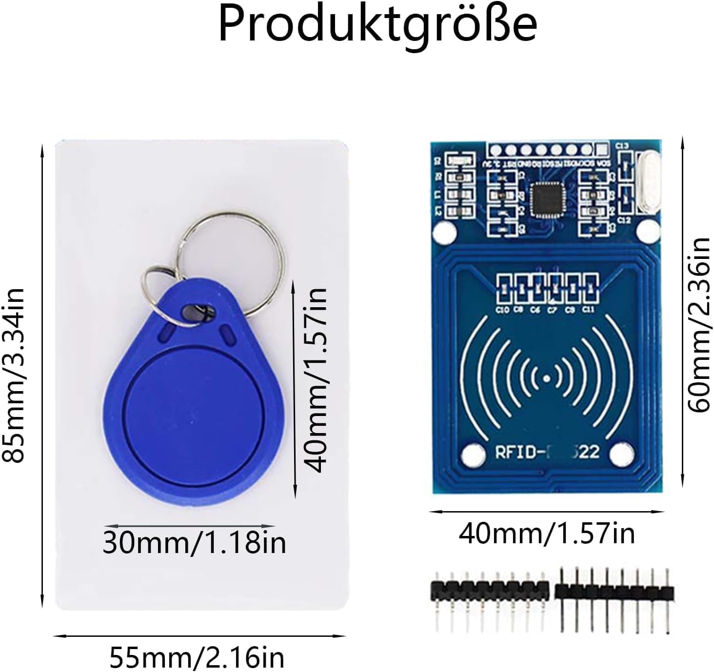 8-компонентный индукционный модуль RFID-карты с RF-микросхемой, 13,56 МГц, интерфейс SPI, рабочий ток: 13–26 мА при напряжении 3,3 В постоянного тока, совместим с Arduino и Raspberry Pi