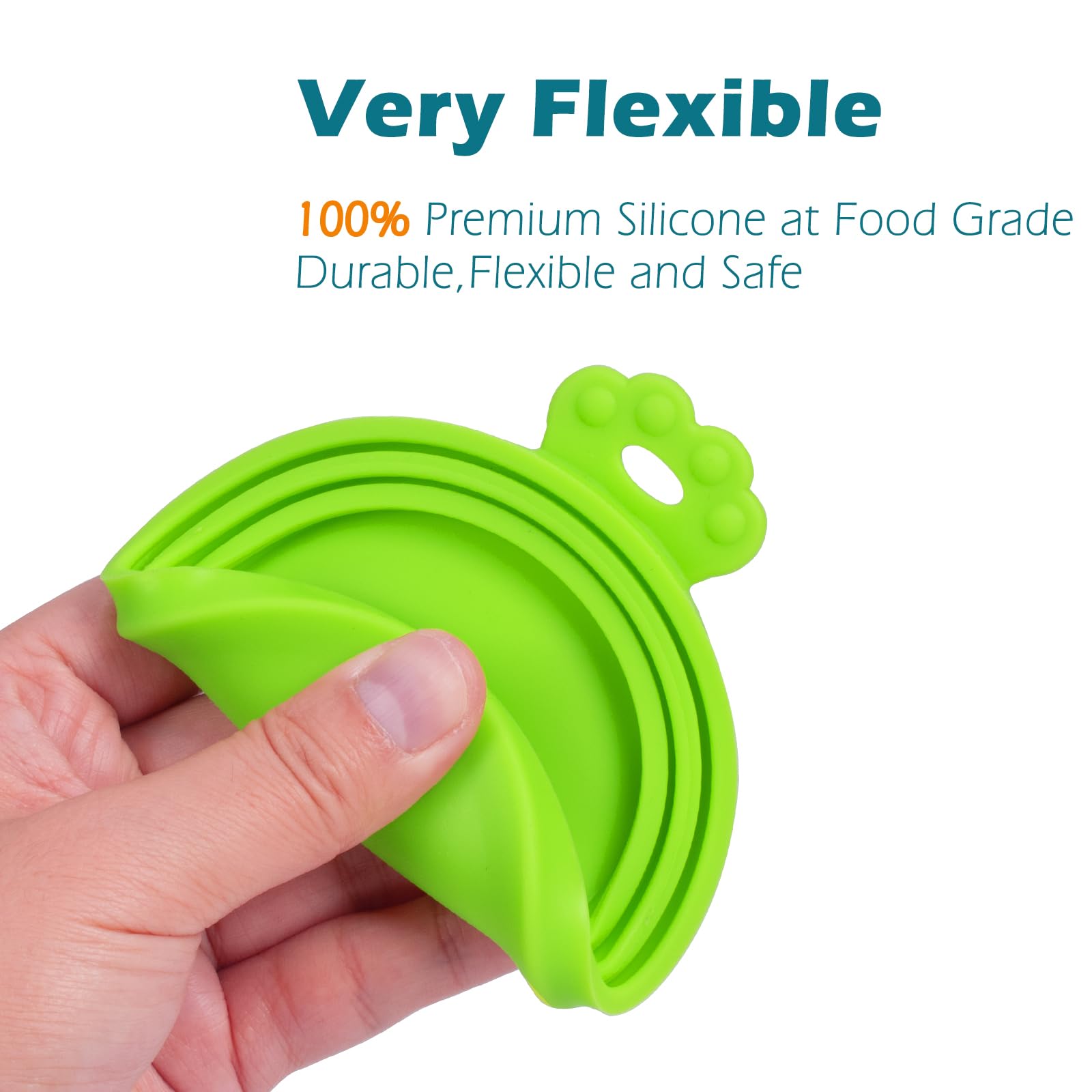 KARELLS Silicone Pet Can Covers, Coperchi Per Lattine Cani, 4 Pezzi