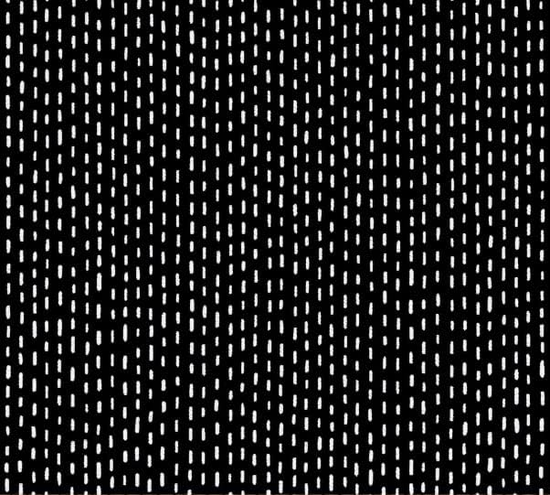 Michael Miller Tiny Stitches, Black 15 Yard Bolt