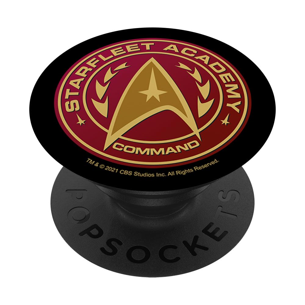 Star Trek Starfleet Academy Command Red Badge PopSockets Standard PopGrip