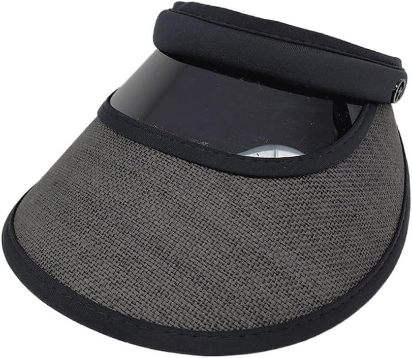 HBJWOV Sun Protection Empty Top Hat Women's Large Visor Visor Headband Sun Hat