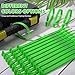 1000 Plastic Truck Door Seal Security Seals Tamper Evident Tite-Lock Security Tags Numbered Safty Disposable Locks for Trailer Logistics Transport Package Shipping (Green)