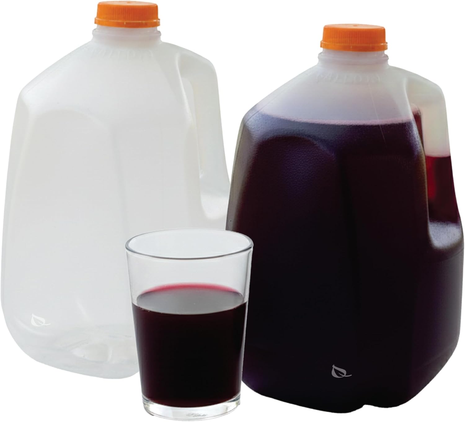 Empty Plastic Gallon Juice Bottles with Tamper Evident Caps 128 OZ - Smoothie Bottles - Ideal for Juices, Milk, Smoothies, Picnic's and even Meal Prep by EcoQuality Juice Containers (30)