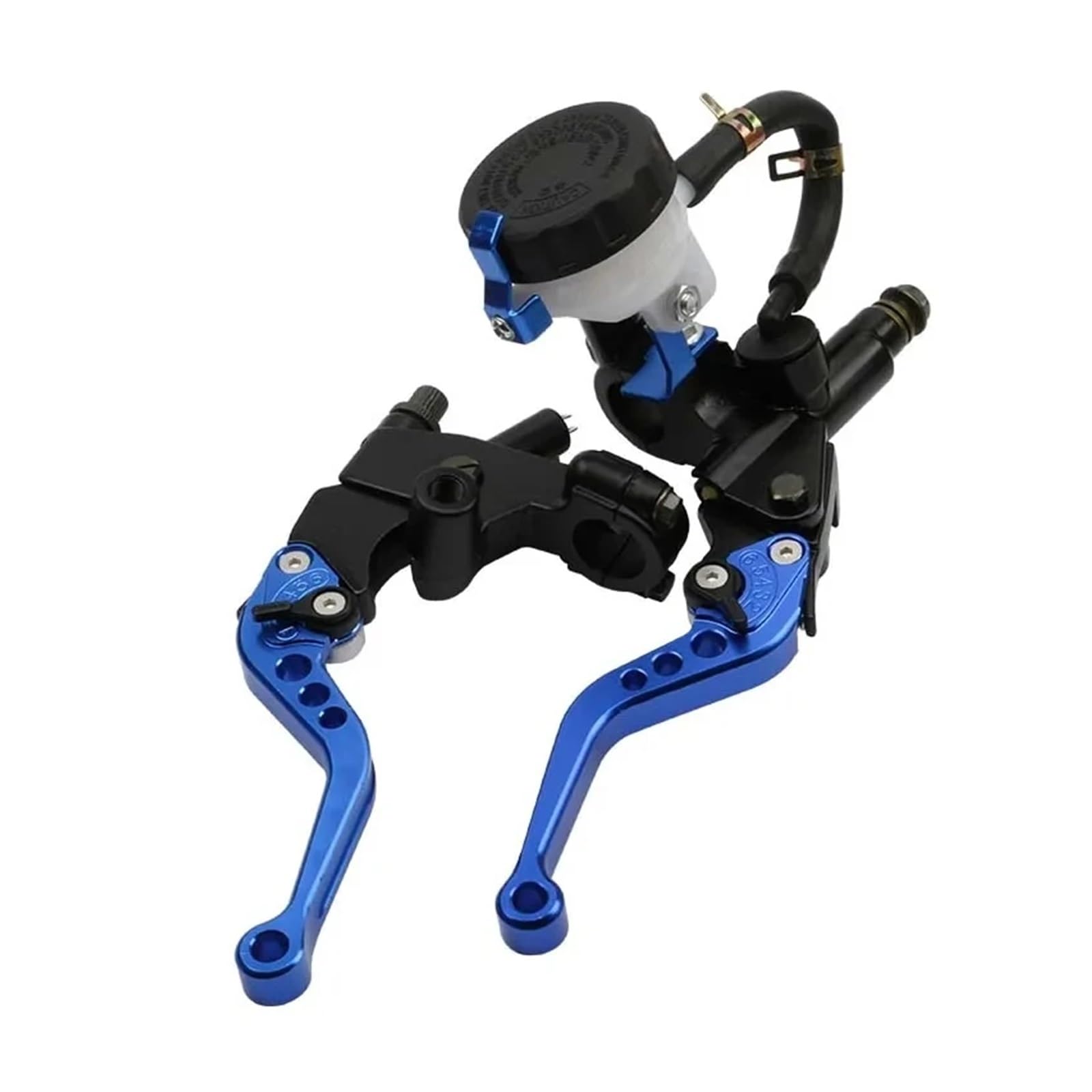 WKDYRIWO for Yam&aha for KA&WASAKI 7 8" 22mm Handbar Motorcyc Universal CNC Adjustab Clutch Brake Master Cylinder Reservoir Motorcycle Brake Clutch Levers