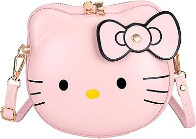 Kawaii Pink Cat Purse, cute cat purse,Cute Crossbody Bag, Kawaii Wallet, cute wallet, Kawaii Crossbody Bag for child girls women