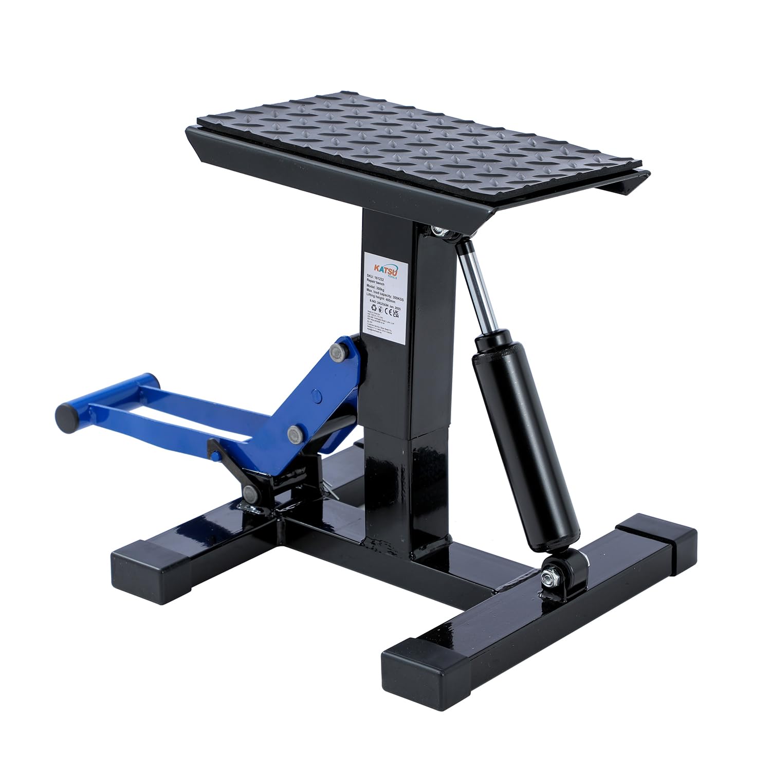 KATSU Tools Elevador Moto Motocross Soporte Hidráulico Ajustable con Amortiguador 161232