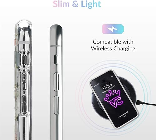 Miniatura 6 de VELVET CAVIAR Compatible con iPhone Xs Max Sushi para mujeres y niñas, bonitas fundas protectoras transparentes para teléfonos