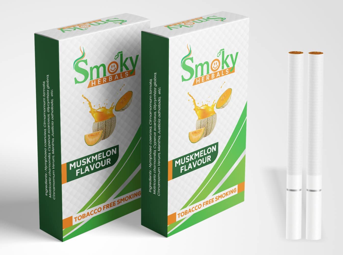 100% Tobacco & Nicotine Free Cigarette for Refresh Mood & Relieve Stress for Men & Women (MUSKMELON FLAVOUR, 2 Packets)-image-41