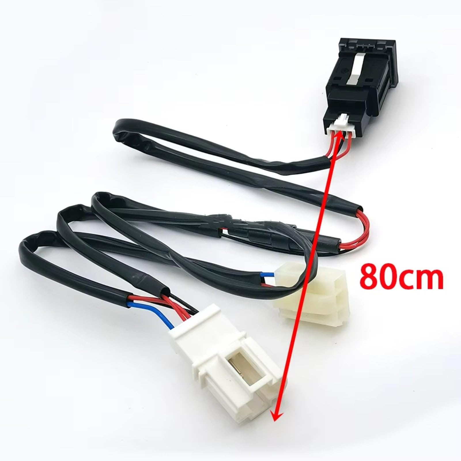 Auto USB Port Center Kompatibel Mit VW Für Polo 2014 2015 2016 Auto Schnellladeadapter QC3.0 Für Ladegerät Buchse Steckdose Schalter USB-Ladeanschluss