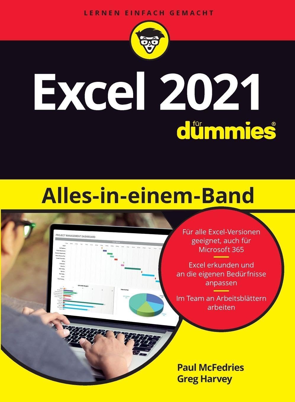 Excel 2021 Alles-in-einem-Band für Dummies: Auch für Microsoft 365 geeignet.