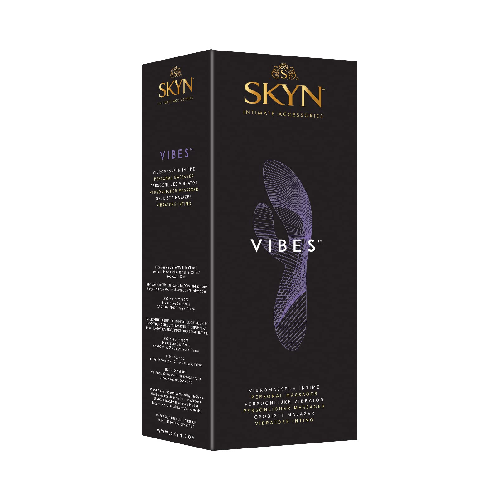 SKYN Vibes, vibratore rabbit con 20 modalità di vibrazione