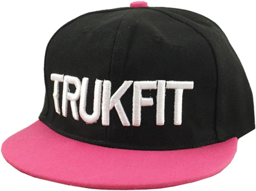 Bayto Unisex Canvas Fashion Boys Street Hats Hip-hop TRUKFIT Colorblock BD039 Rose