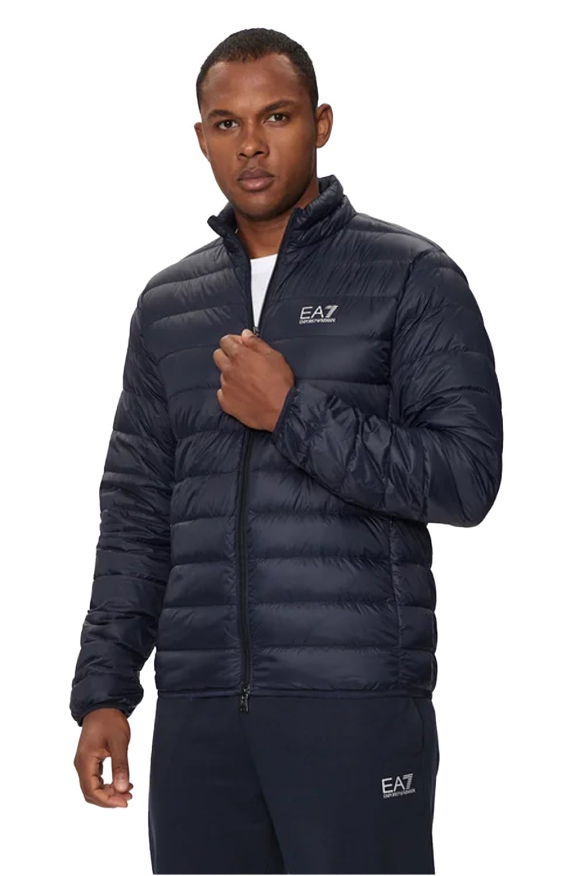 EA7 Men's Jackets & Coats 8NPB23 PNGPZ, Modrý, XXL