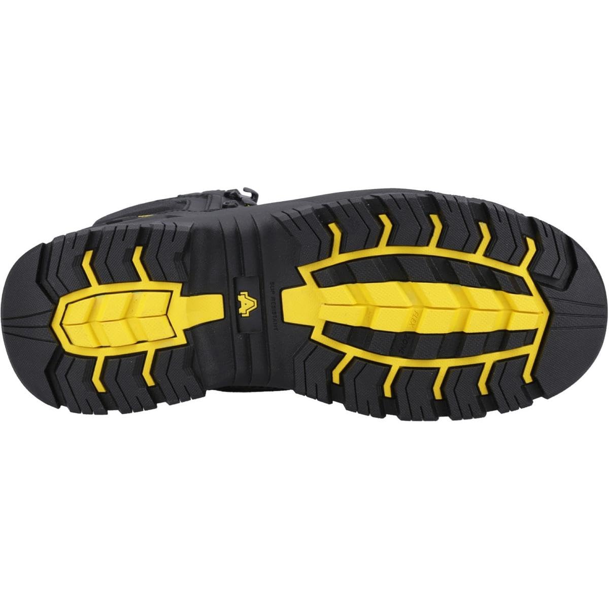 Amblers Safety Męskie wodoodporne skórzane buty ochronne Dynamite, Czarny, 41.5 EU