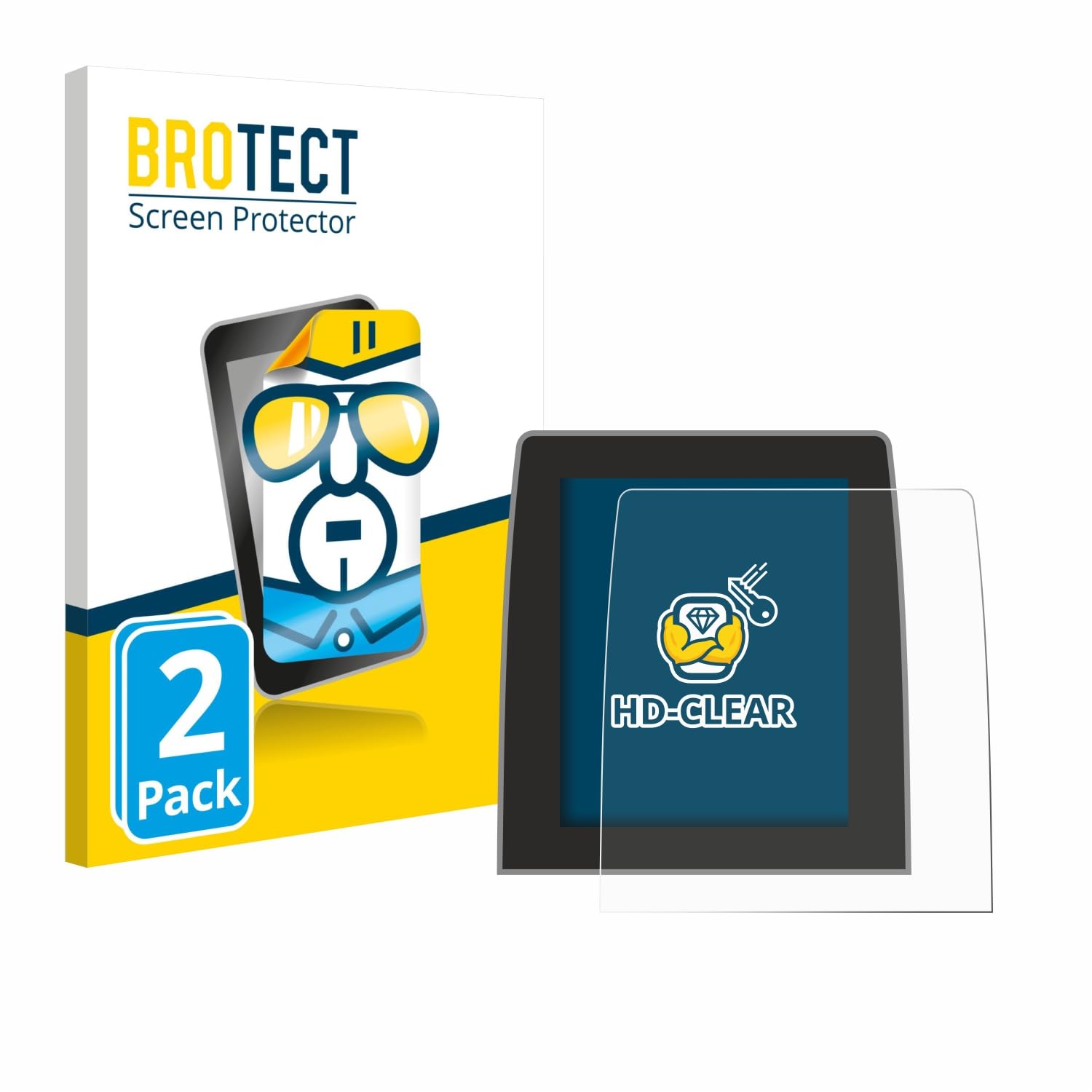 Protection D'Écran Verre Mat Anti-Reflet Brotect Pour Renault Clio 5 2020 Easy Link 9.3" - 9H - Anti-Traces