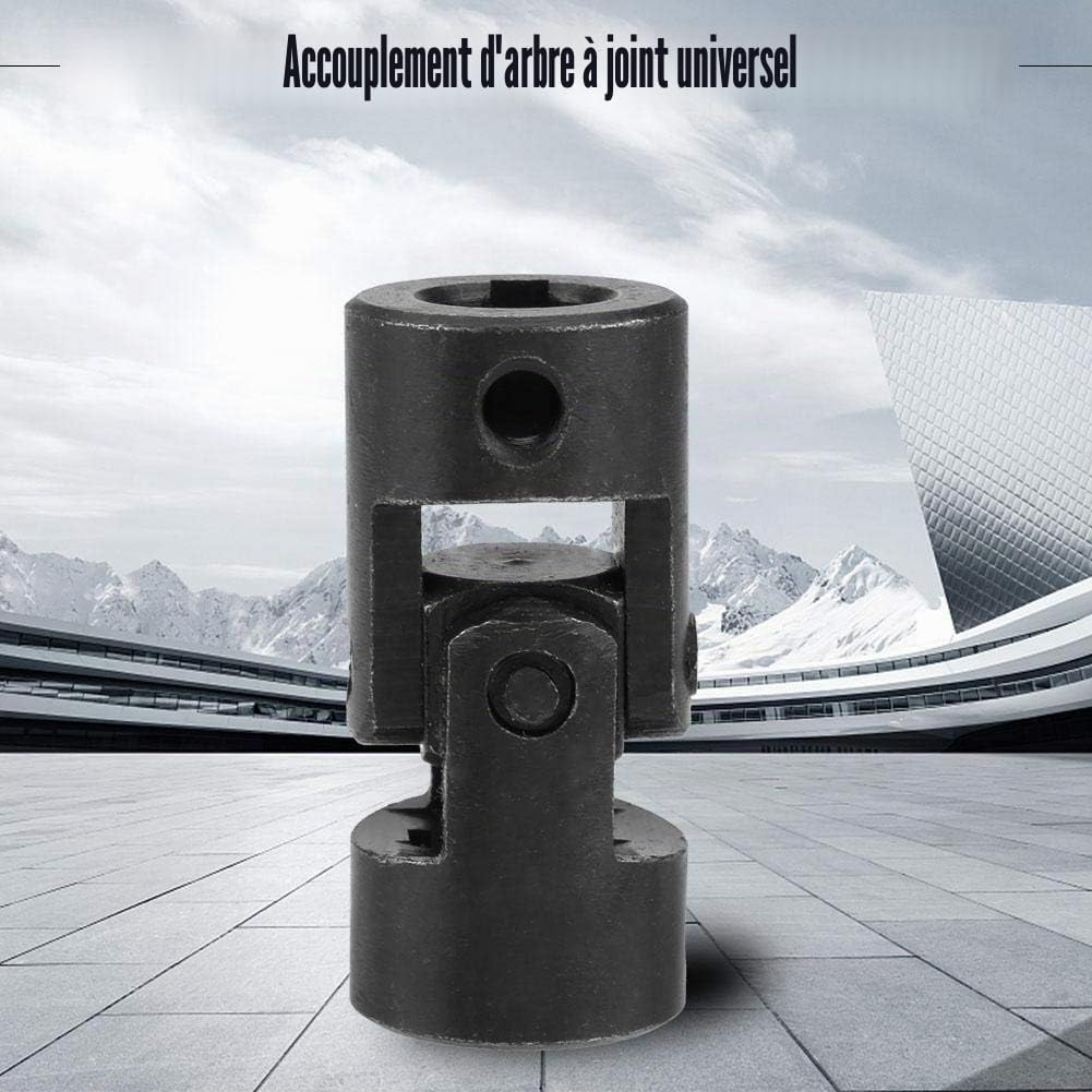 Joint d'Accouplement d'Axe, Connecteur de Moteur de Direction de Bricolage avec Rainure de Clavette 12 * 24 * 51mm