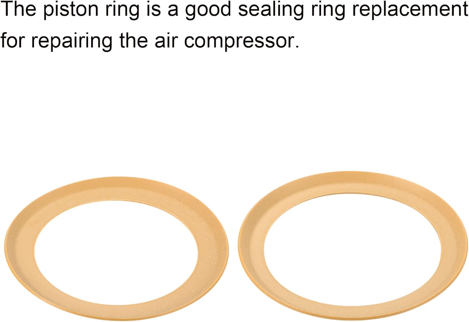 MECCANIXITY Air Compressor Piston Ring 72x56x1mm 68x48x0.8mm Cylinder Compression Replacement Part