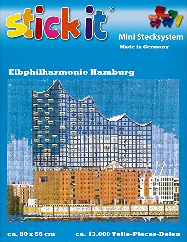 stickit Mini Stecksystem Elbphilharmonie Hamburg ca. 13.000 Teile Nr. 41286