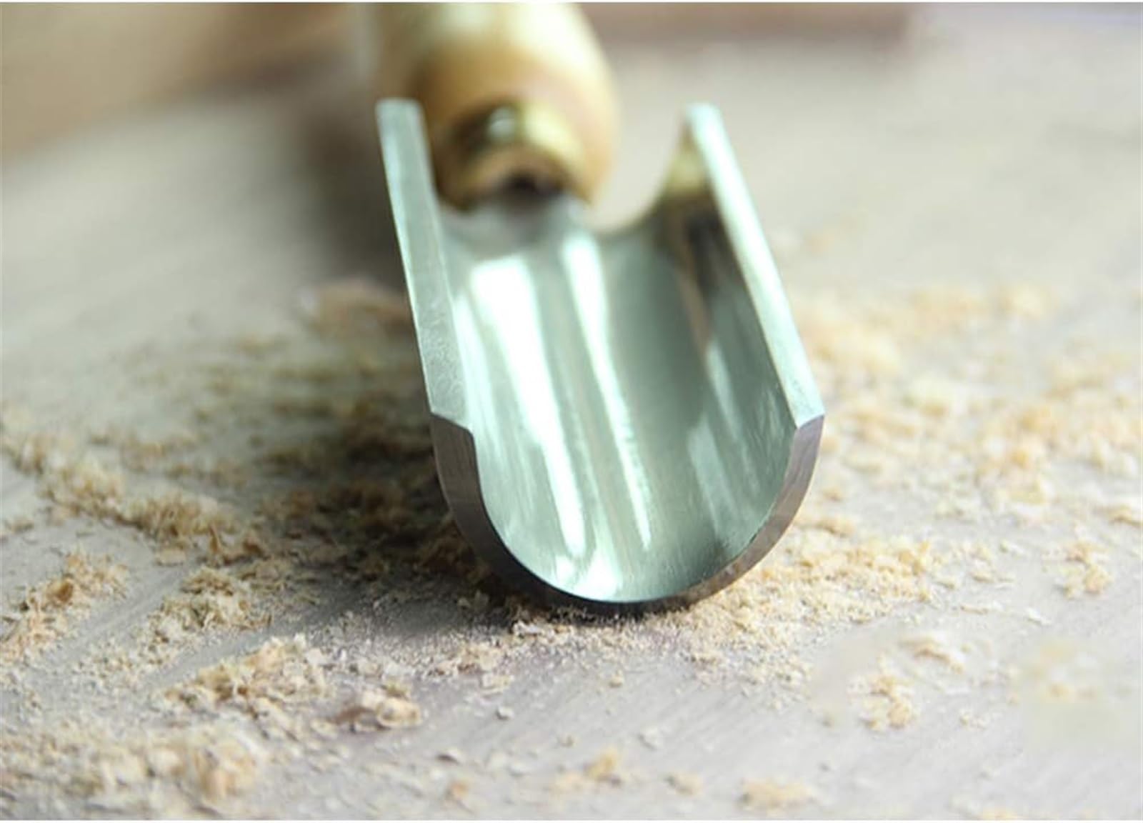 Herramientas de torneado de madera con mango de madera, ideal para aficionados a la madera, bricolaje o carpintero, herramienta duradera y versátil