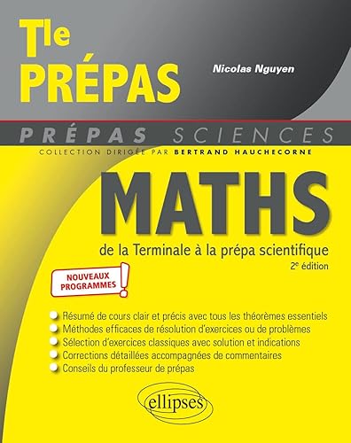 Mathématiques de la terminale à la prépa scientifique