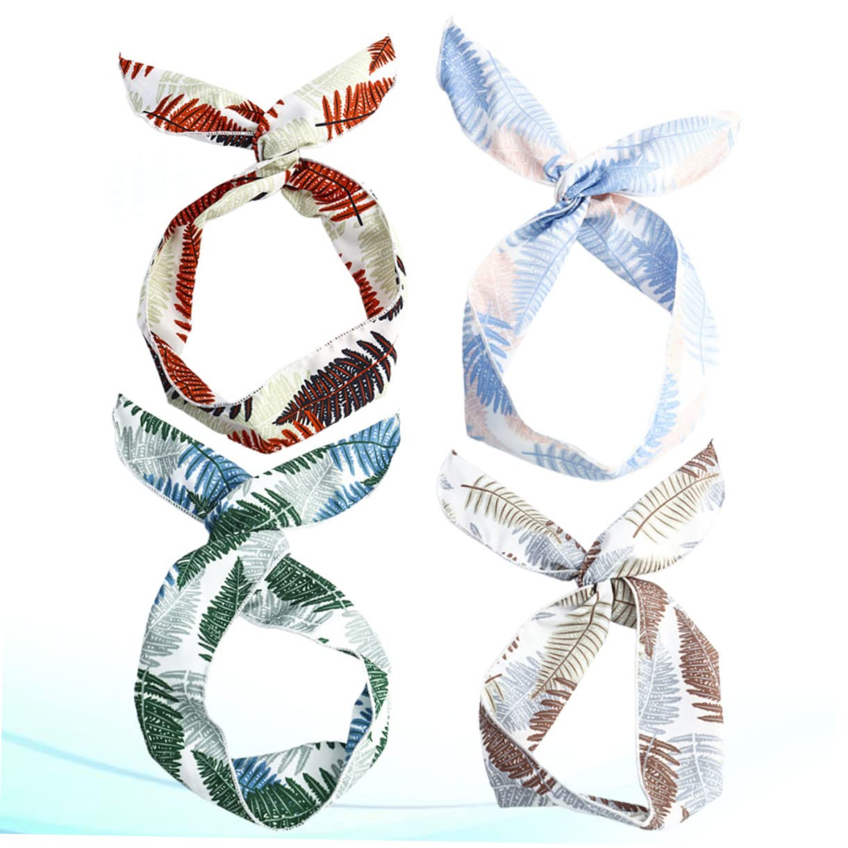 LIFKOME 12pezzi Fasce Per Orecchie Set Accessori Sportivi Per Yoga e Colori Casual Random