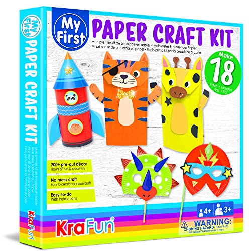 KraFun Papier Bastelset Tier Cover
