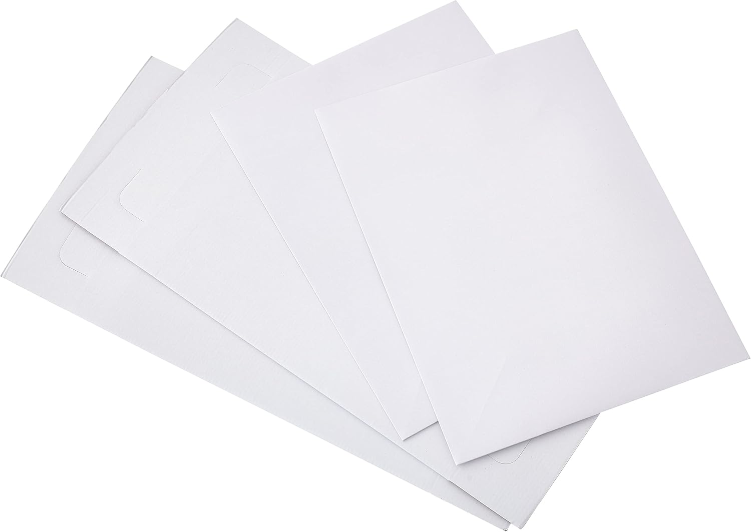 Celebrate It Makery 2 Count (12 total) 19” x 14” White Paper Cake Boxes - Fits 18" x 12" Sheet Cakes or 24 Cupcakes - Bulk 6 Pack