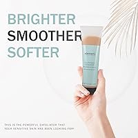 Vista 6 de elemeni Exfoliante facial para el cuidado de la piel, exfoliante facial orgánico para hombres y mujeres, limpiador facial y mascarilla revitalizante