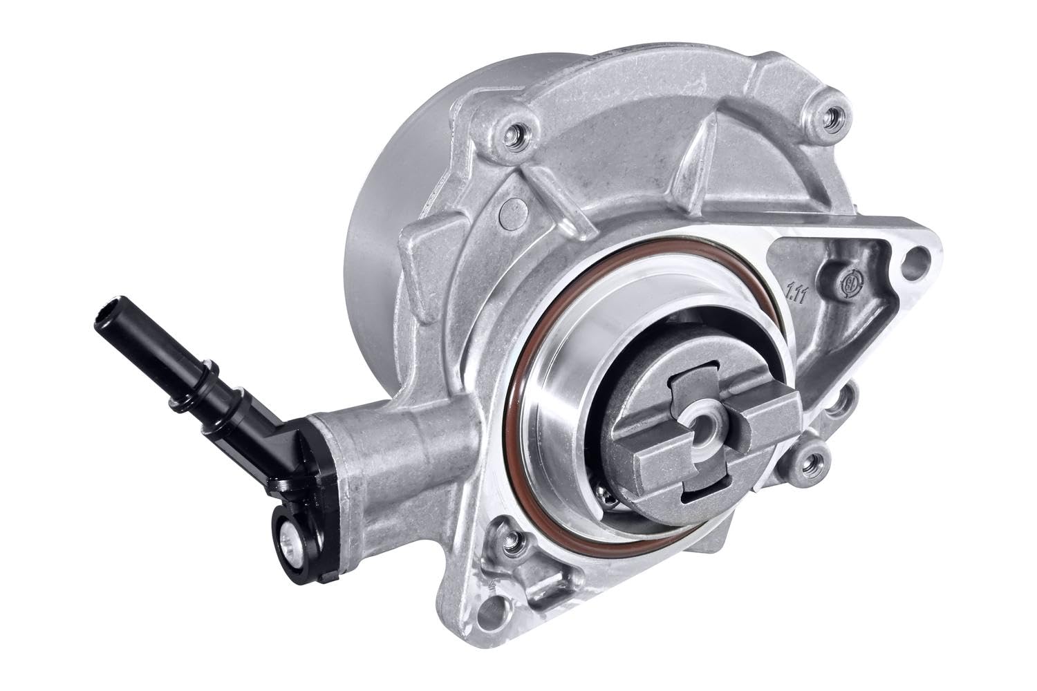 HELLA 8TM 358 400-081 Unterdruckpumpe, Bremsanlage - Flügelzellenpumpe - mechanisch - Anschlussanzahl: 1 - mit Dichtungen