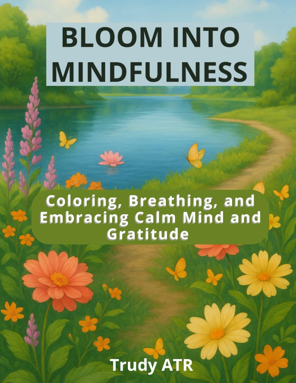 BLOOM INTO MINDFULNESS: Coloring, Breathing, and Embracing Calm Mind & Gratitude