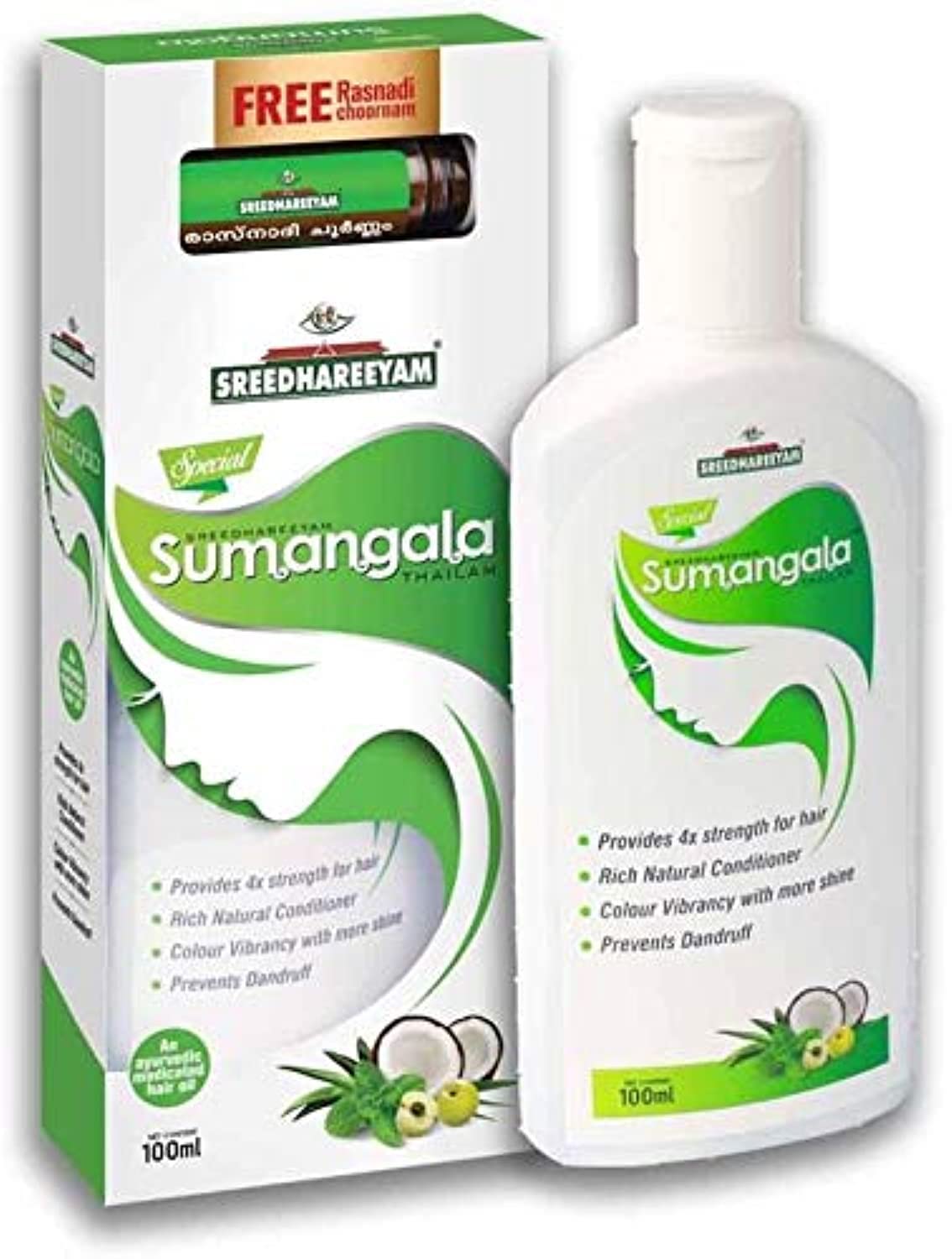 Sreedhareeyam Sumangala 100 ml Hair Oil