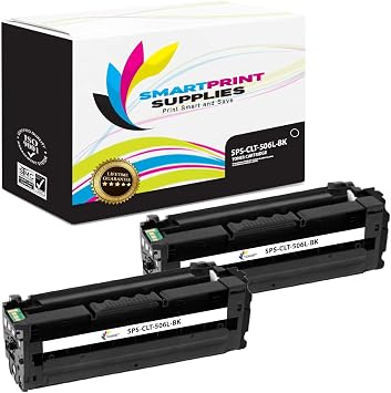 CLTK506L / CLTK506S CLT506L CLT-506L Black Compatible High Yield Toner Cartridge Replacement for CLP -680, CLX-6260 Printers 6,000 Pages- 2 Pack