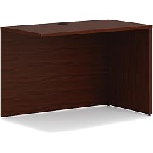 HON MOD L Shaped Desk Return Shell, Computer Desk, Office Table, Mahogany