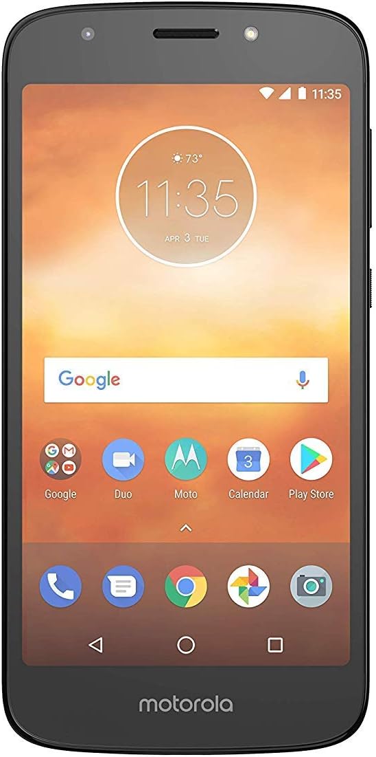 Motorola Moto E5 Play XT1921 16GB - Verizon - Black (Renewed)