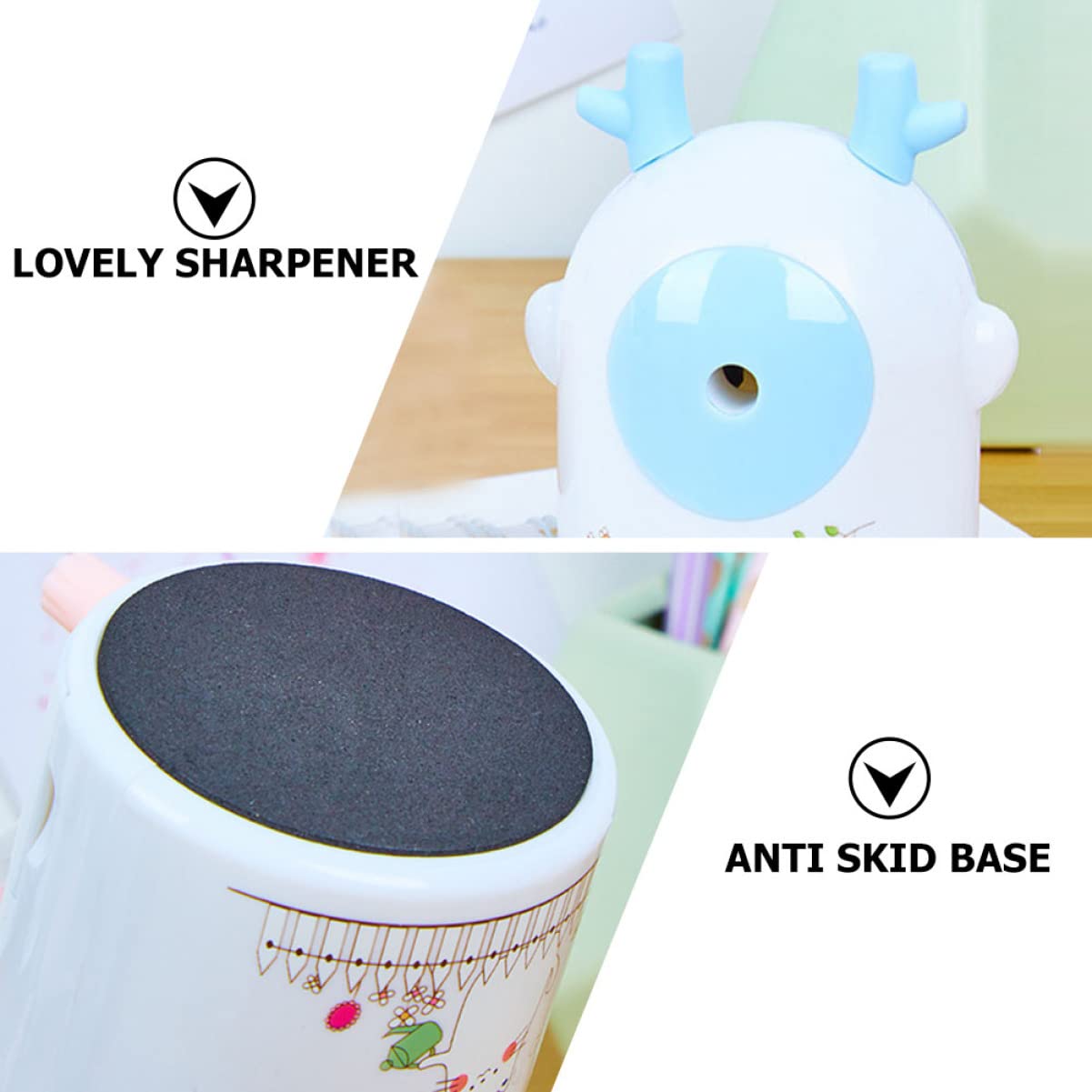 Ciieeo 3pezzi Temperamatite Animale Creativo Per Scuola Ufficio e Casa Resistente e Compatto Design Carino Per Studenti Per Compleanni e Festività
