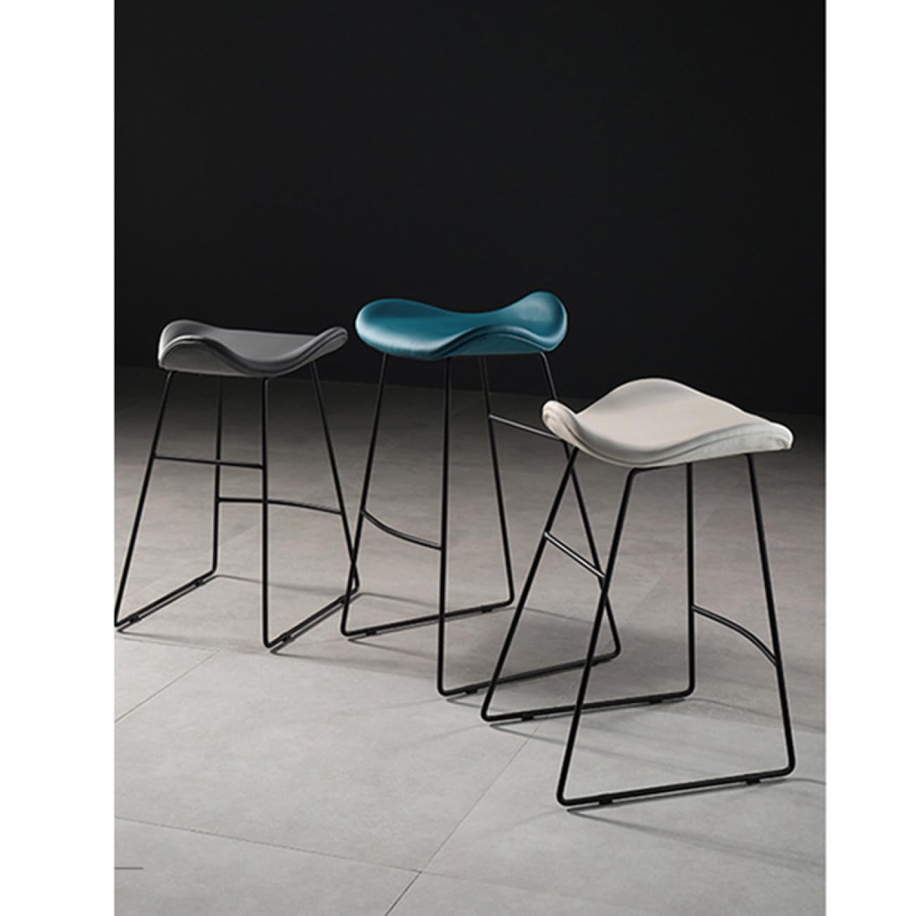 Amazon｜VRGT チェア カウンタースツール ブルー カウンター