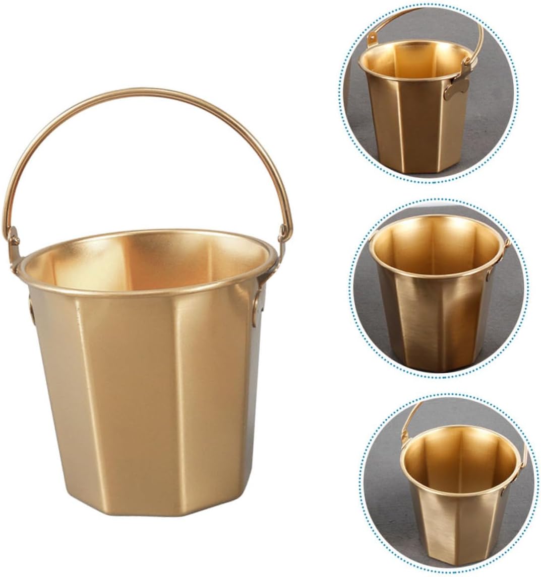 BESPORTBLE 2pcs Multipurpose Stainless Steel Bucket Handle for Water Milk Ice Solid Liquid Storage