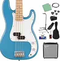 Squier Precision Bass エレキベース ブラック/ブルー Squier by Fender Affinity Series Precision Bass PJ Laurel