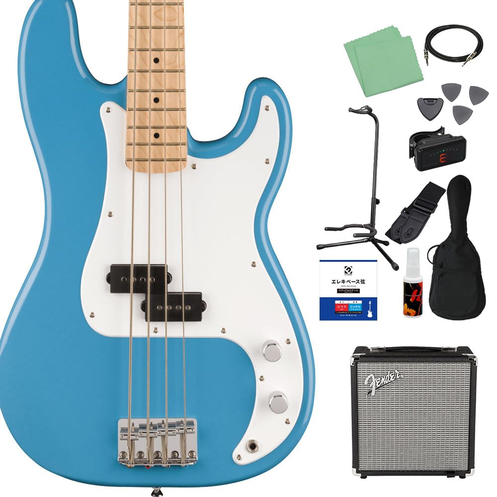 Amazon | Squier by Fender SONIC PRECISION BASS California Blue