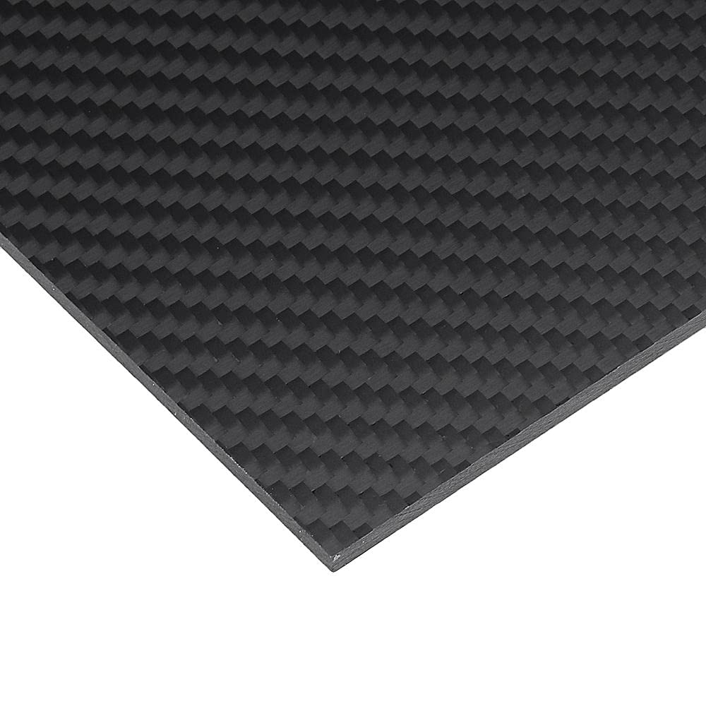 Replacement Part For 1pcs Matte Surface 3K 100% Carbon Fiber Plate Sheet 2mm Thickness Multi-size For FPV RC Airplane - (Color: 400x200x2mm)