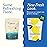 GOODONYA Organic Hydration Electrolyte Drink Mix, Certified Organic Hydration Powder, Non-GMO, Biochecked Glyphosate Free, Low Sugar, Lemonade Flavor, No Artificial Flavors, 42 Servings