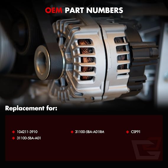 Alternator Compatible for Honda for Civic L4 2.0L 2016-2022