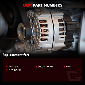 Alternator Compatible for Honda for Civic L4 2.0L 2016-2022