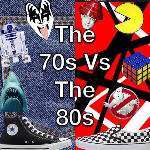 The 70s vs The 80s cover art