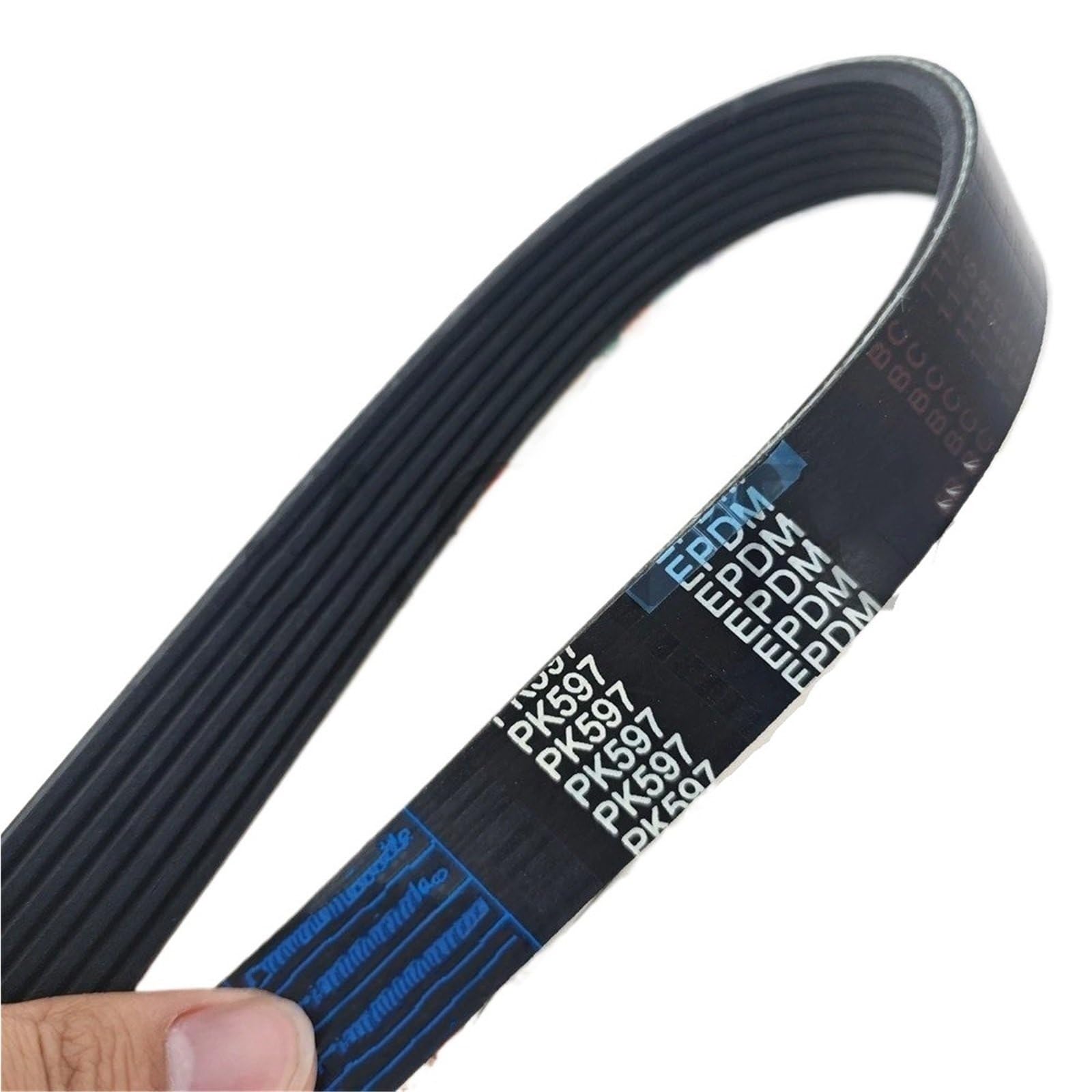 Cinghia Di Trasmissione Avanti E Indietro Per Mini Motocoltivatore Da 6,5 ​​CV, 2 Pezzi, 7PK597 E 5PK730 Gomma cinghia trasmissione(7PK597 5PK730)