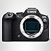 Canon EOS R6 Mark II Mirrorless Camera (Body Only), Full-Frame Camera, 24.2 Megapixel CMOS Sensor, Photo and Video Capabilities, Black