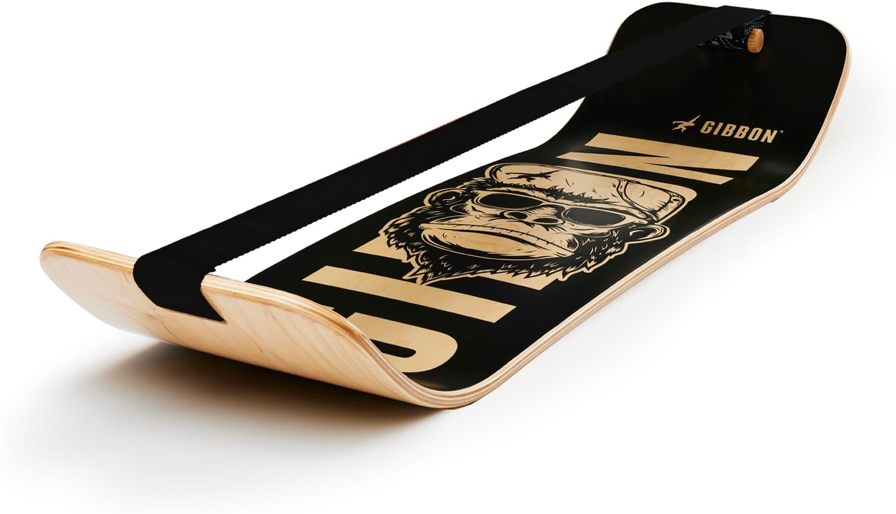 GiBoard Balance Board - Standing Desk Balance Board for Exercise, Yoga, Fitness - Wooden Balance Yoga Board for Kids and Adults - Workout Slack Board for Home, Gym - Balance Board Trainer