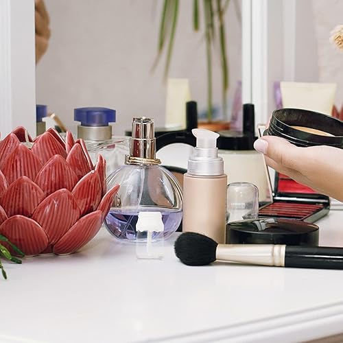 Miniatura 6 de Mobestech 20 tubos vacíos de brillo de labios, tubo de lápiz labial recargable, mini botella de leche con tapas, recipientes de plástico