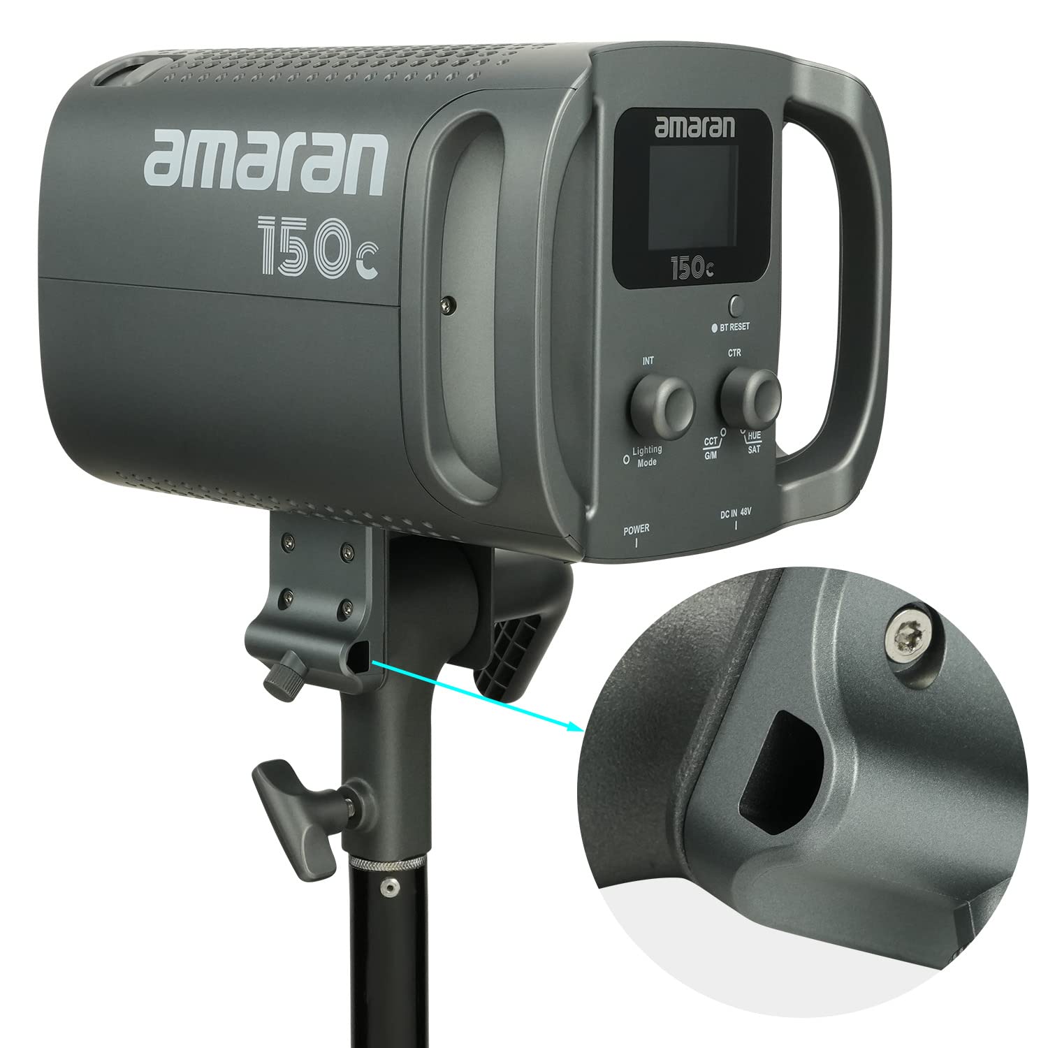 Amazon | Aputure amaran 150c撮影ライト LEDライト 150W 色温度2500k